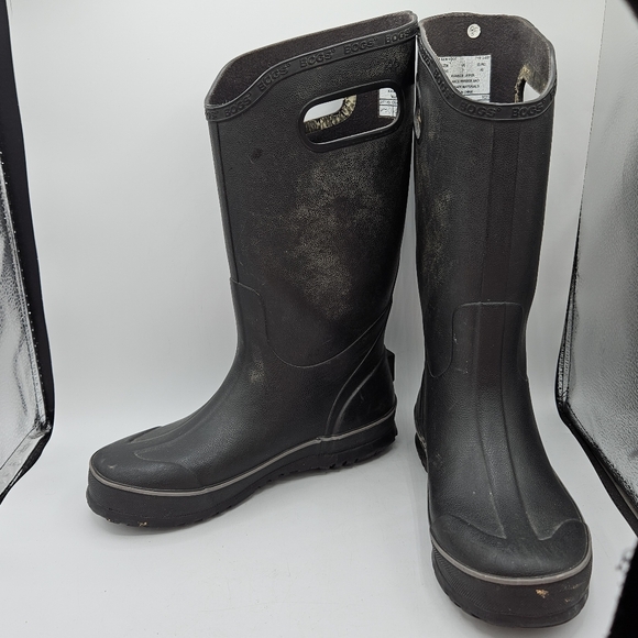 Bogs waterproof slip resistant outdoor rain boots men size 7 - 14" tall - Picture 3 of 15